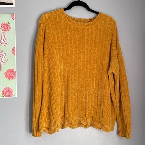 Gold Ava and Viv sweater
